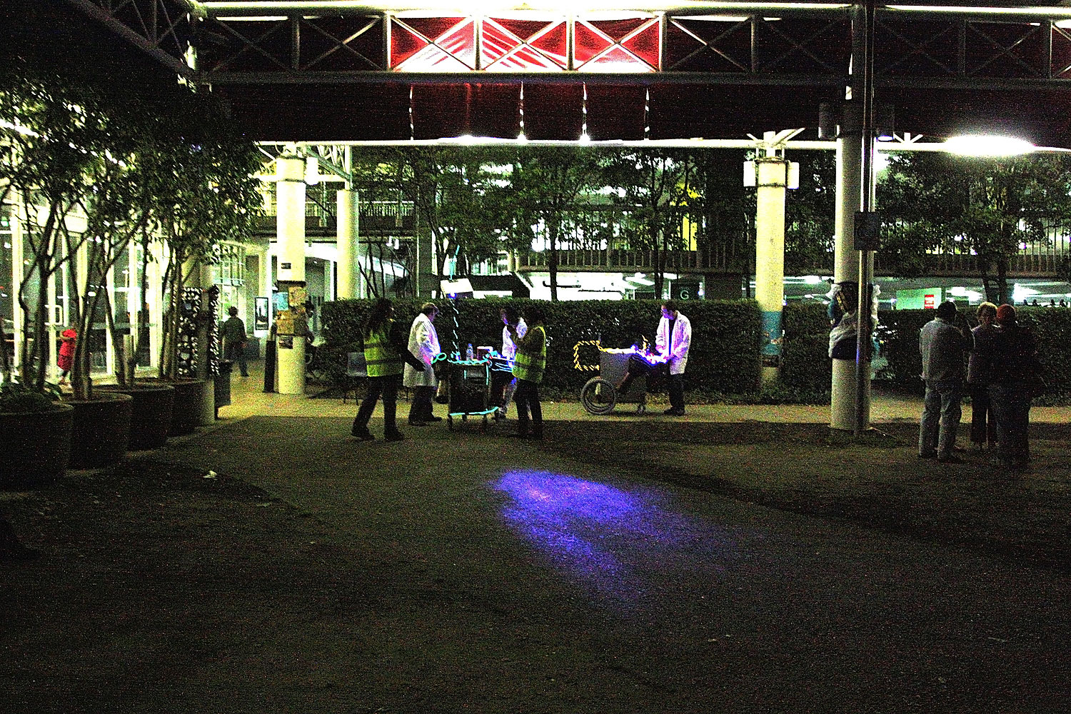 Mobile AV Crew with their interactive carts